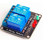 HR0050 2 channel 5V relay module low level Trigger 